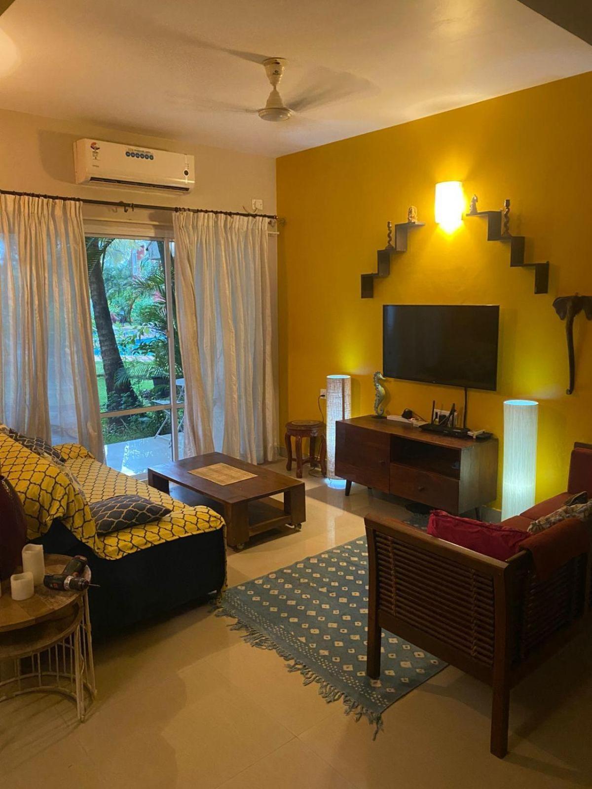 Riverside Villa At Siolim Exterior foto